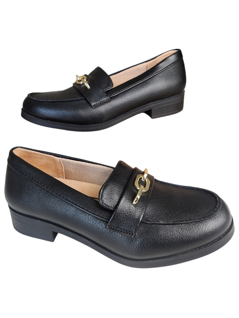 LifeStride Sonoma Black Career/School Loafer Size 5.5 NWOT